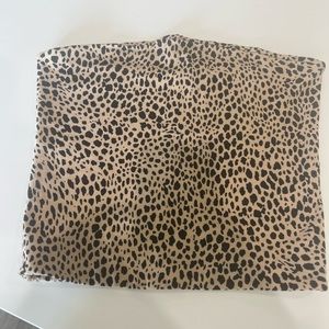 Cheetah print tube top! In perfect condition.